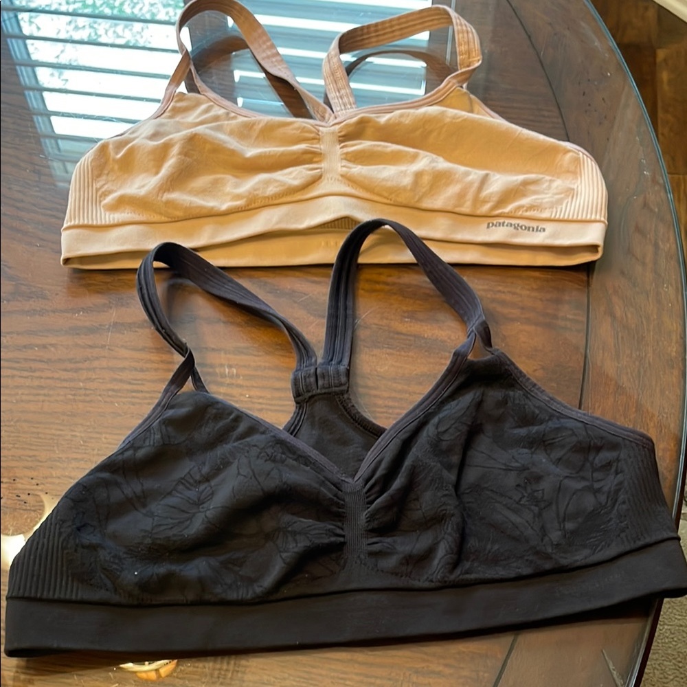Patagonia Black and Tan Bras Intimates Set